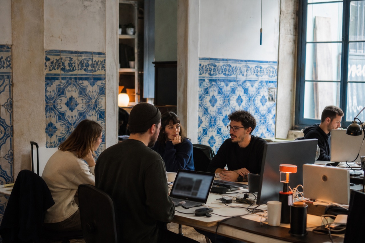 Creative technology in Porto, photographed for ai.pt.